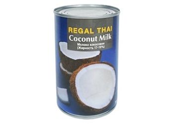 Молоко кокосовое 82% Regal Thai 400 мл, Таиланд
